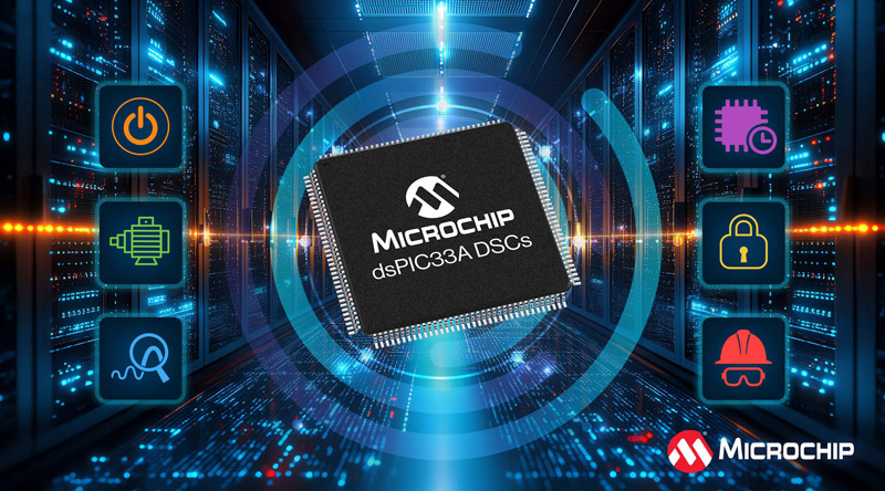 算力能效雙升級！Microchip新款DSC賦能AI電源與功能安全