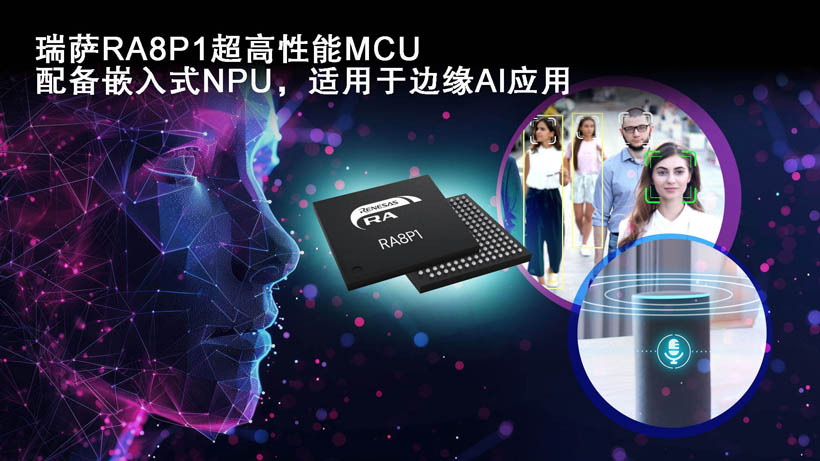邊緣算力革命！瑞薩電子新款1GHz MCU實現(xiàn)35倍AI推理加速