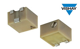 Vishay全球首發(fā)4mm2工業(yè)級(jí)密封電位器TSM41，破解高密度板卡微調(diào)難題