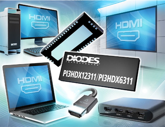 革新HDMI傳輸瓶頸：Diodes混合式ReDriver破解高速信號衰減難題