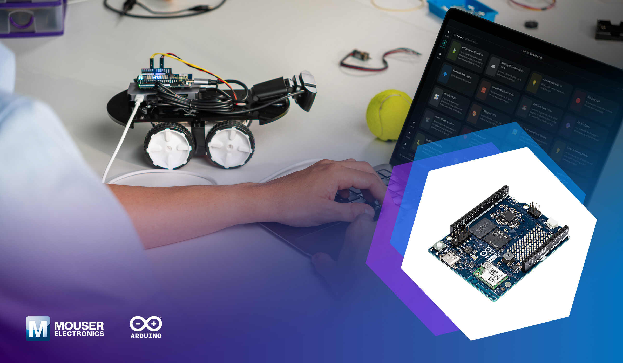 專為AI機器人而生！貿澤電子全球首發搭載高通處理器的Arduino UNO Q單板計算機