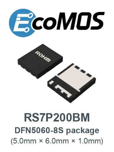 尺寸縮小，性能不減：ROHM 100V MOSFET引領(lǐng)高密度電源新趨勢