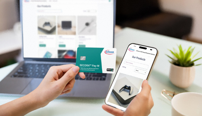 兼容FIDO认证与EMV标准：英飞凌SECORA? Pay M定义新一代支付安全芯片标杆