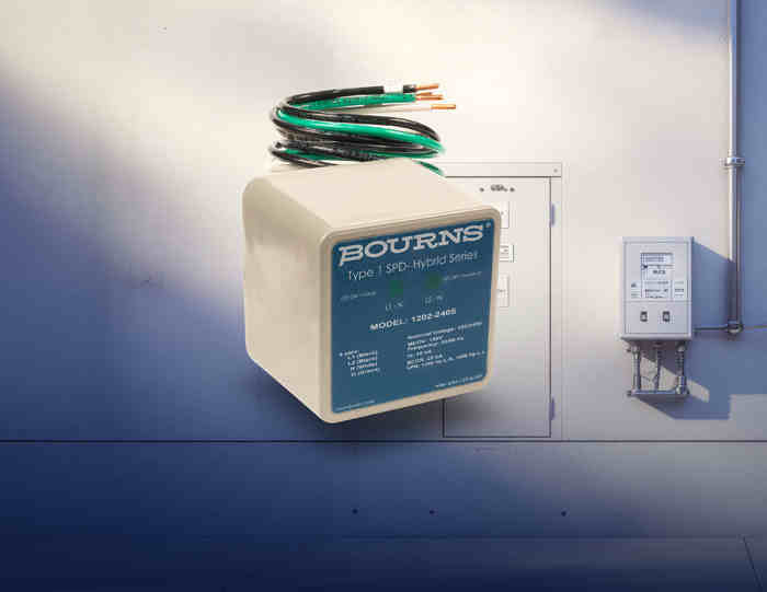 為智能電網(wǎng)筑牢“防火墻”！Bourns發(fā)布兼具高浪涌能力與智能斷開的1型SPD