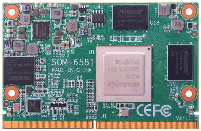 8K視覺+6TOPS AI：華北工控SOM-6581攜RK3588引爆邊緣AIoT應(yīng)用