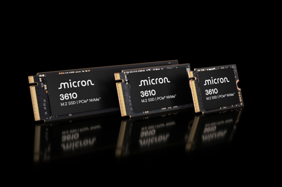 美光3610 NVMe SSD亮相：11000MB/s速率+4TB容量，開(kāi)啟PCIe 5.0普及新篇章