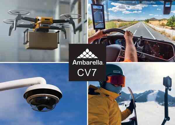 視頻處理性能翻倍！安霸發(fā)布CV7芯片，8K端側(cè)AI功耗直降20%