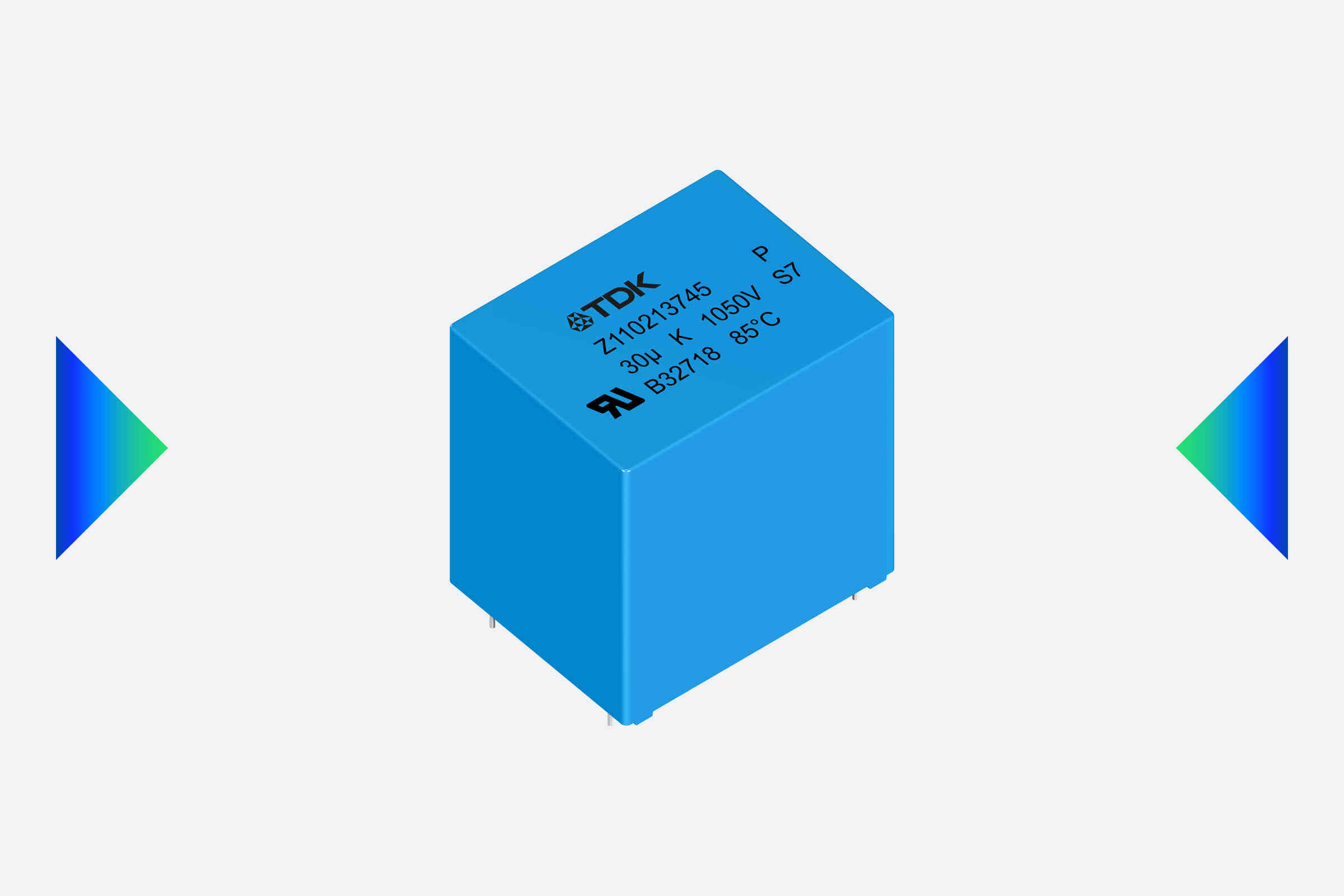 耐溫達(dá)125°C！TDK全新B3271xP直流支撐電容滿足車(chē)規(guī)級(jí)嚴(yán)苛應(yīng)用需求