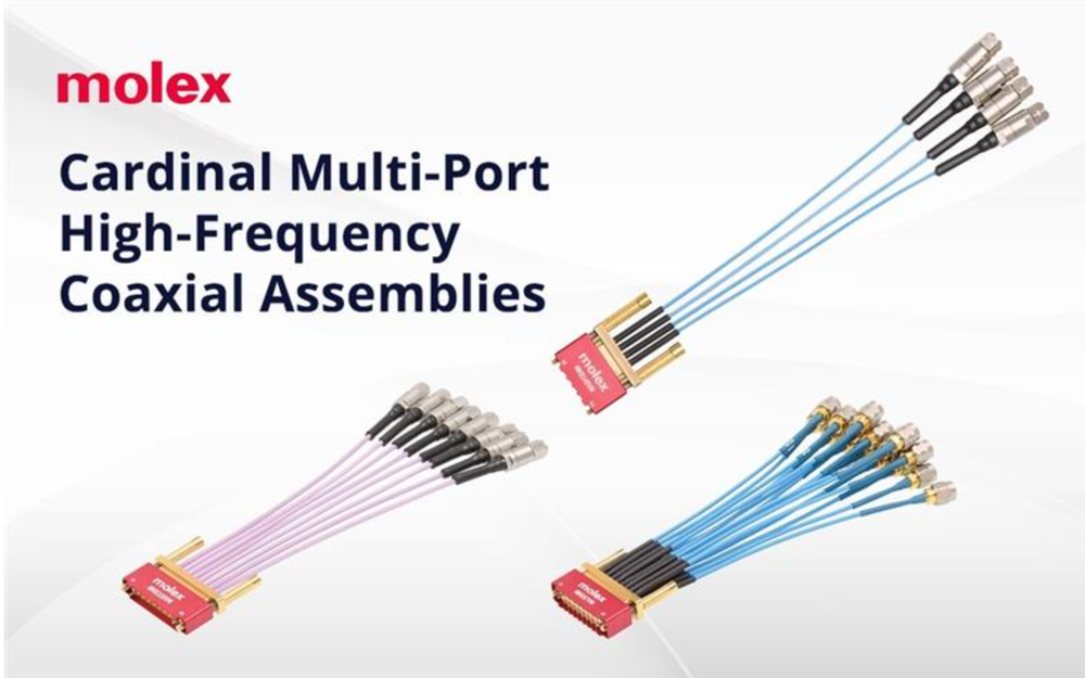 高達(dá) 448 Gbps 傳輸率：Molex 莫仕新一代 Cardinal 組件重新定義測(cè)試測(cè)量標(biāo)桿