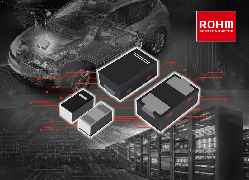 支持10Gbps以上高速I/F！ROHM推出超低電容ESD保護(hù)二極管
