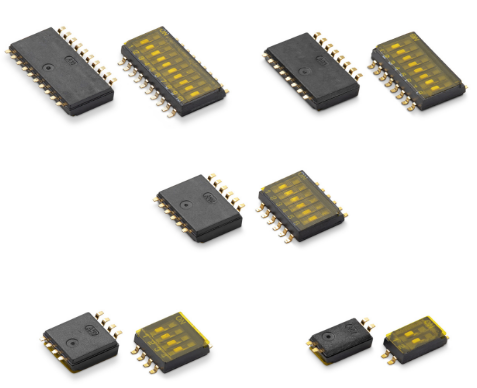 Littelfuse/C&K推出TDB係列超小型半間距表麵貼裝撥碼開關