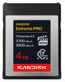 Sandisk閃迪攜全新CFexpress? 4.0 Type B 存儲(chǔ)卡亮相NAB 2026