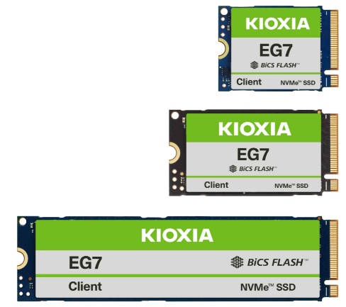 Kioxia推出麵向PC OEM廠商的高性價比QLC架構KIOXIA EG7係列固態硬盤