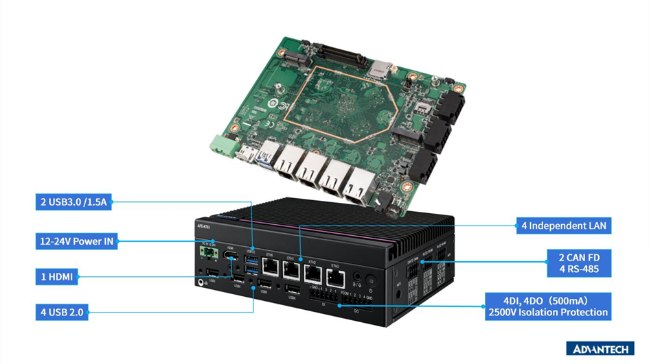 研華發布基於RK3588平台強固型視覺控製器， 構建邊緣視覺AI新底座