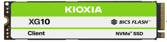 Kioxia推出面向PC OEM厂商的高性能KIOXIA XG10系列固态硬盘