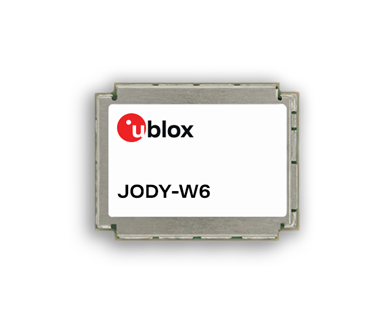 u-blox推出JODY-W6，为工业物联网带来安全的三频Wi-Fi™ 6E连接