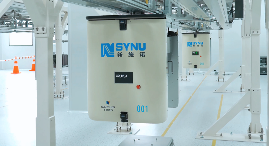 新施诺首发国产50kg重载PLP OHT产品，助力先进封装关键设备自主可控