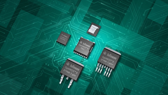 英飞凌推出OptiMOS™ 8 100V功率MOSFET，适用于电机驱动与电池保护应用