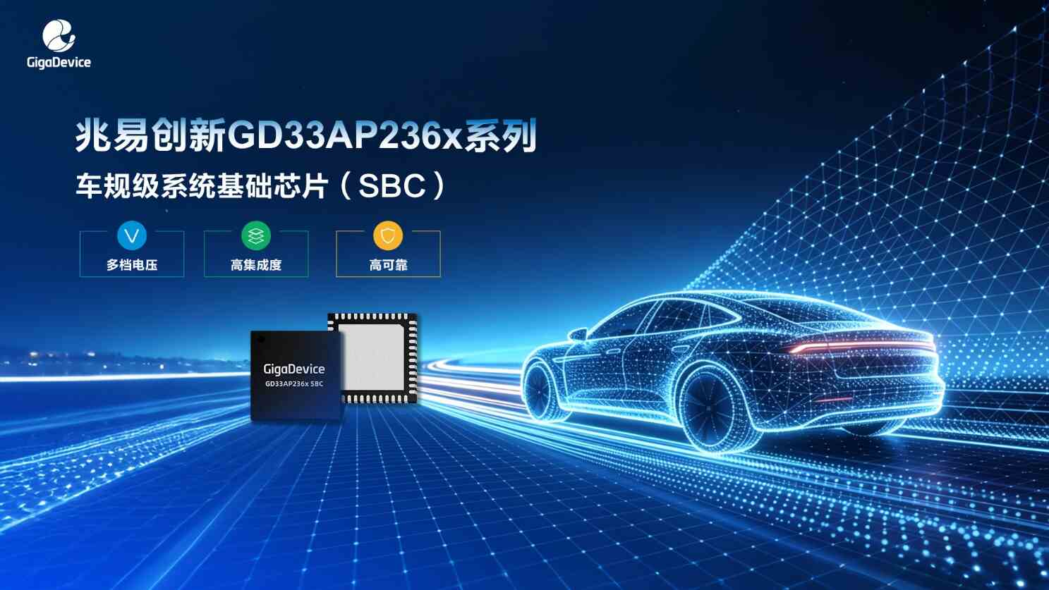 兆易創(chuàng)新推出GD33AP236x系列車規(guī)級SBC，進一步完善汽車電子布局