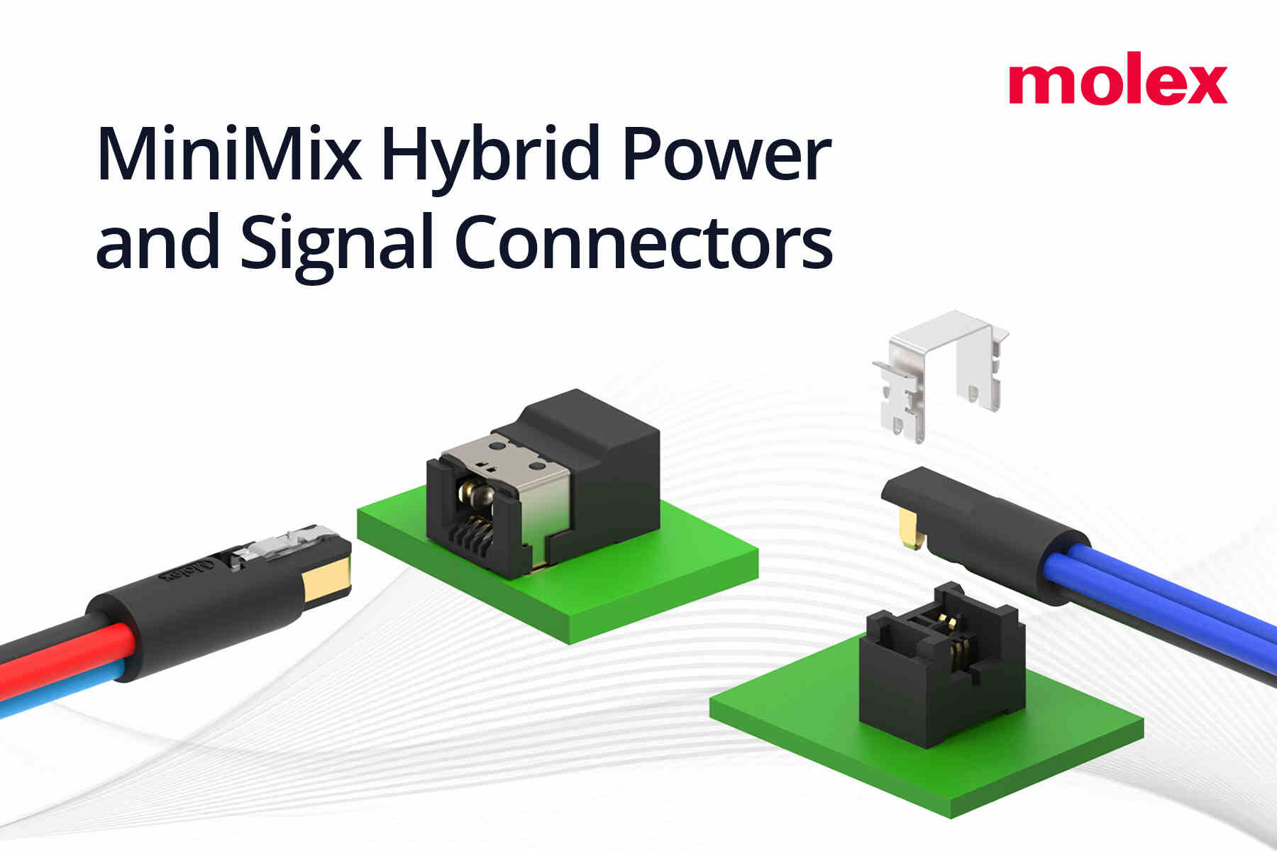Molex莫仕推出 MiniMix 混合電源和信號連接器，加速類人機器人量產規模擴展