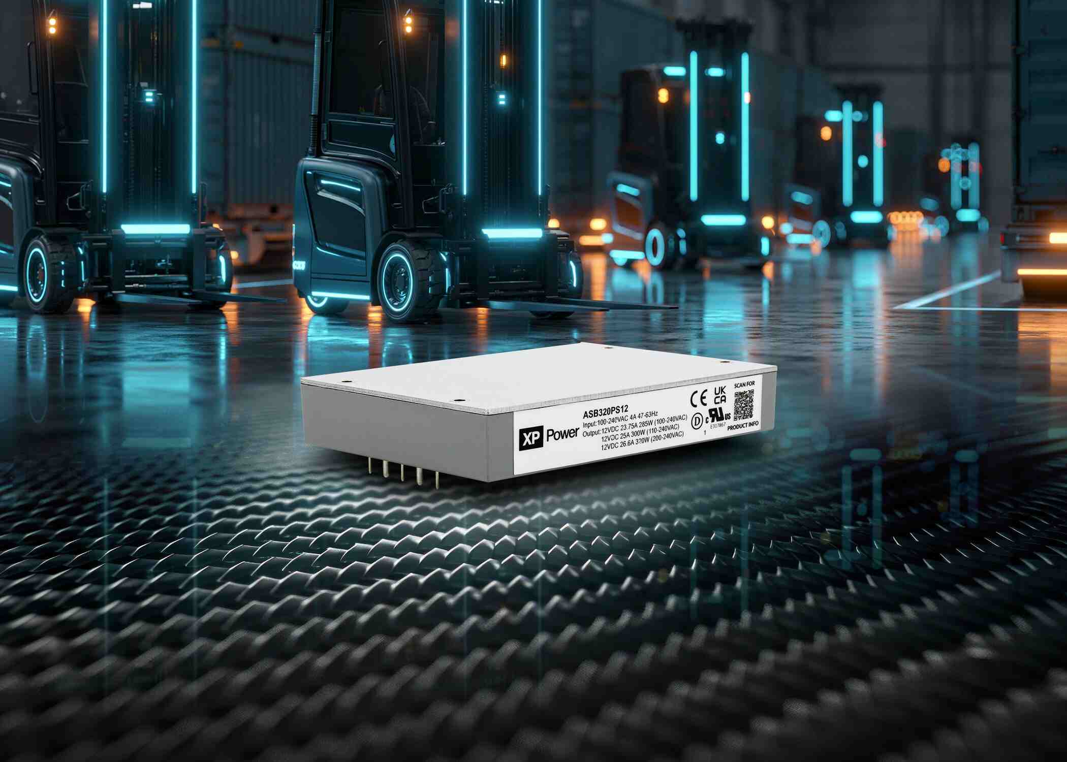  XP Power推出ASB320系列320W底板冷卻AC?DC電源，升級(jí)緊湊型設(shè)備供電方案